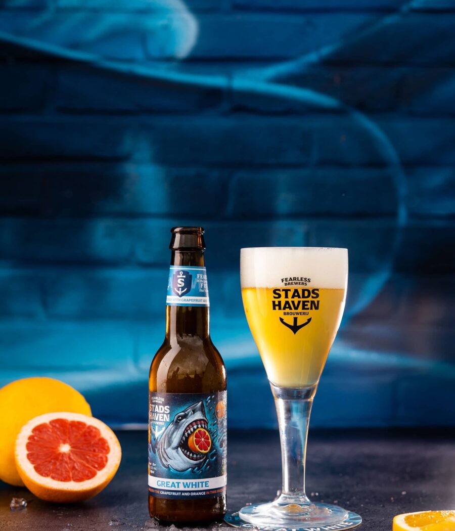 Stadshaven-Brouwerij-Bier-Great-White-Fles-Glas